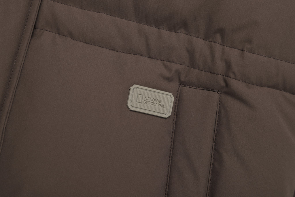 Women's Mid-String Hooded Duck Down Jacket