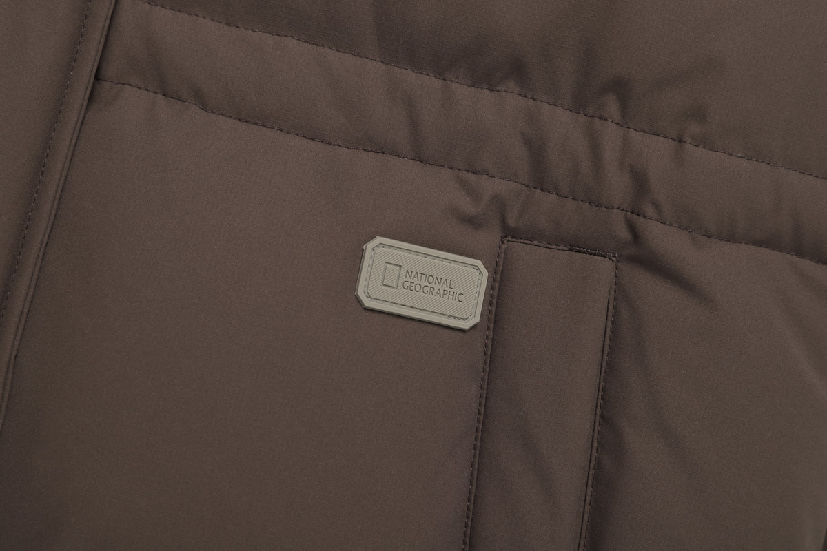 Women's Mid-String Hooded Duck Down Jacket