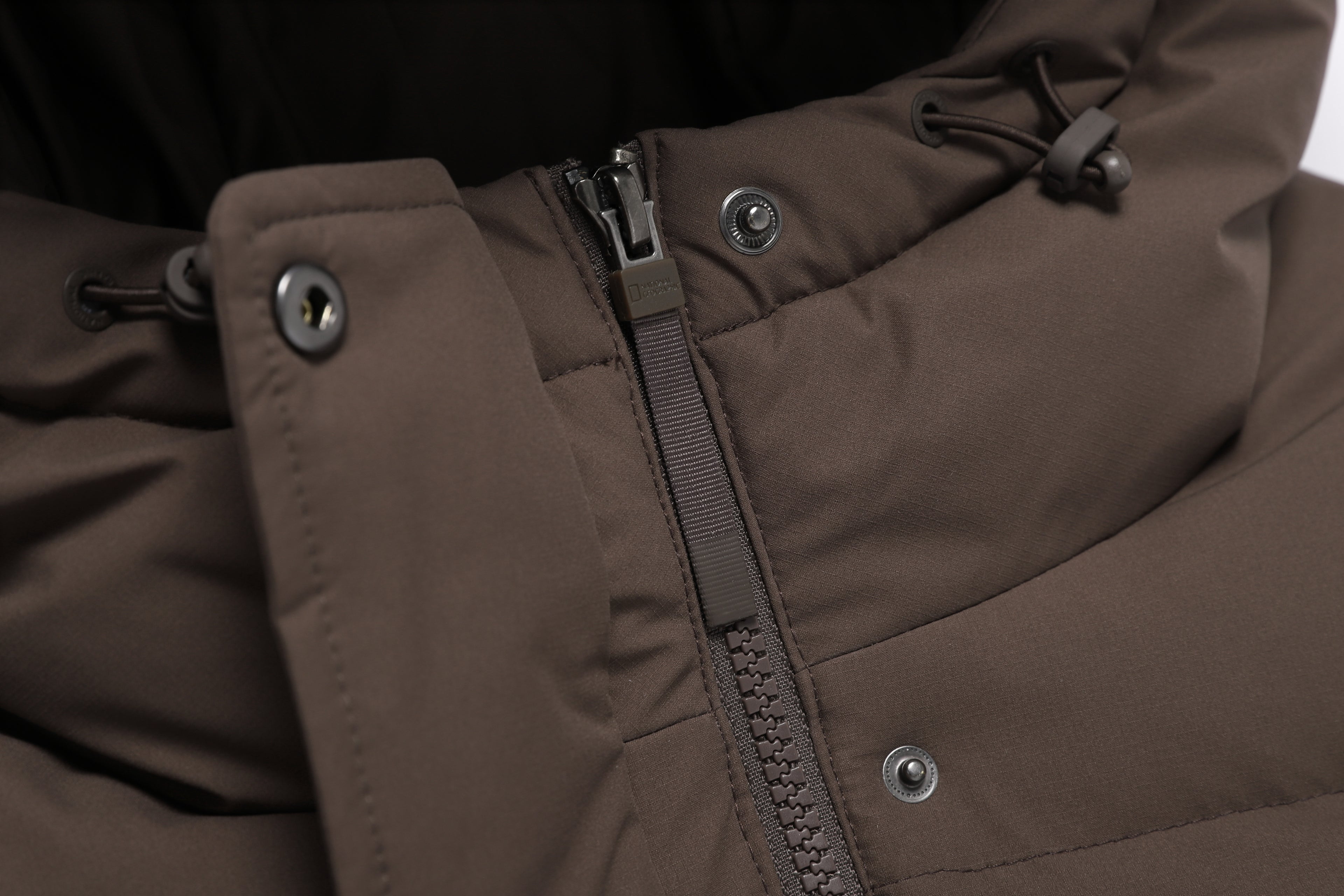 Women's Mid-String Hooded Duck Down Jacket