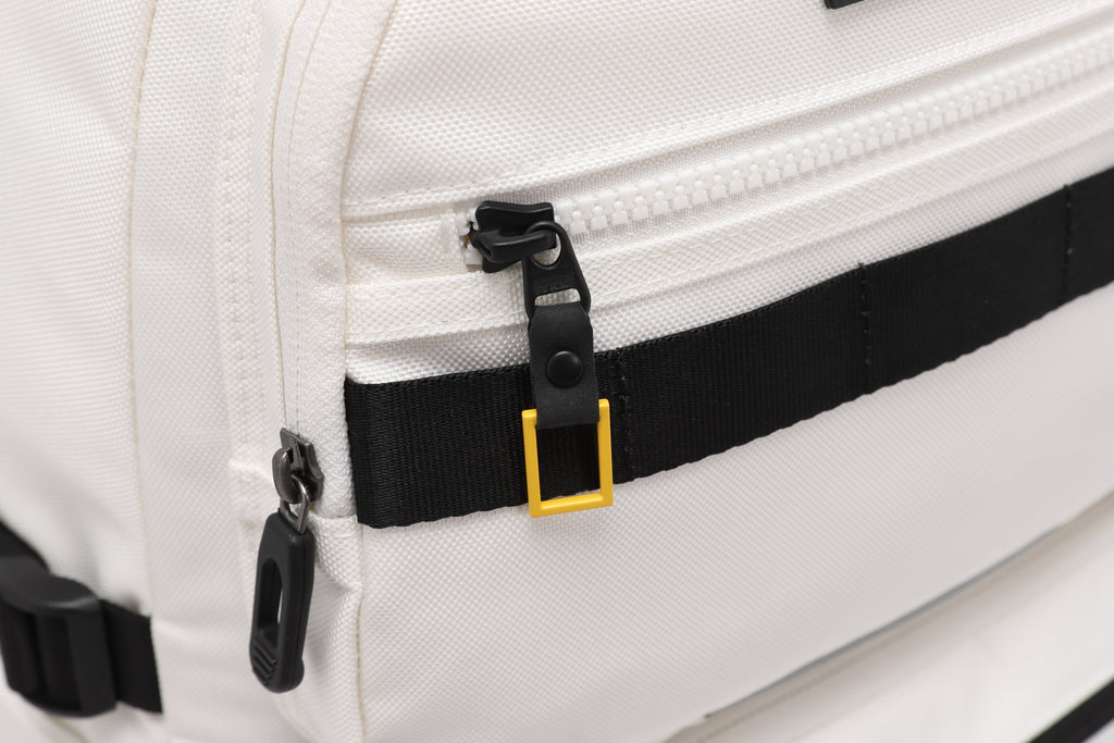 Optimus Kids Backpack With Pouch- Ivory