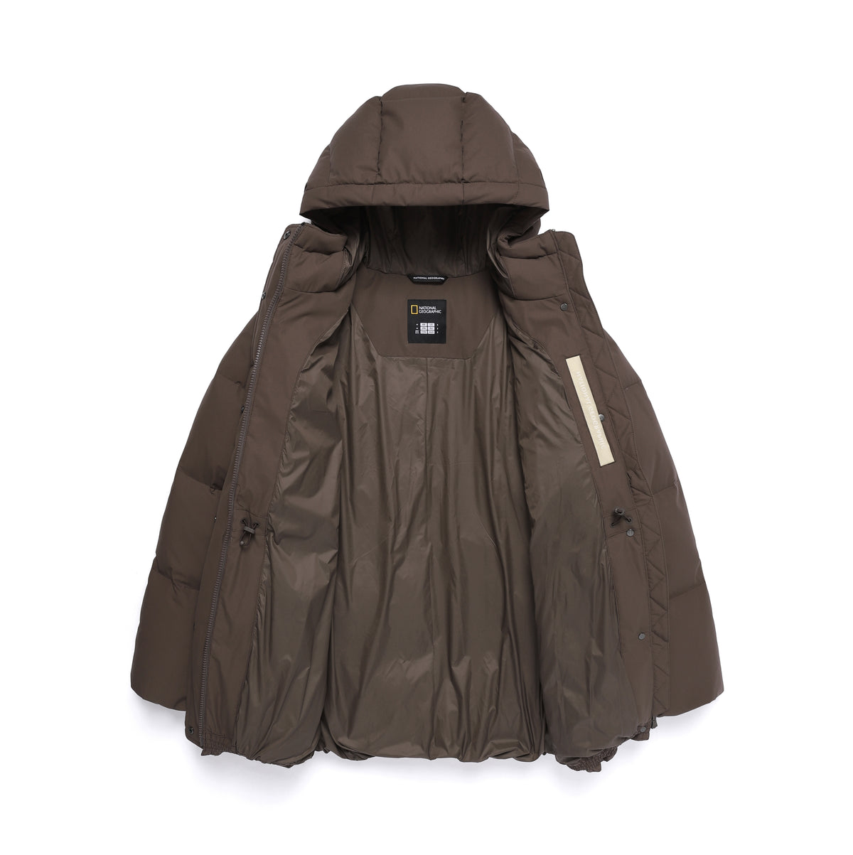 Women's Mid-String Hooded Duck Down Jacket