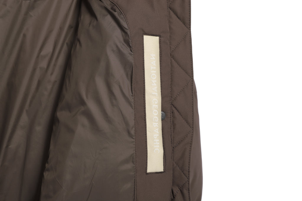 Women's Mid-String Hooded Duck Down Jacket