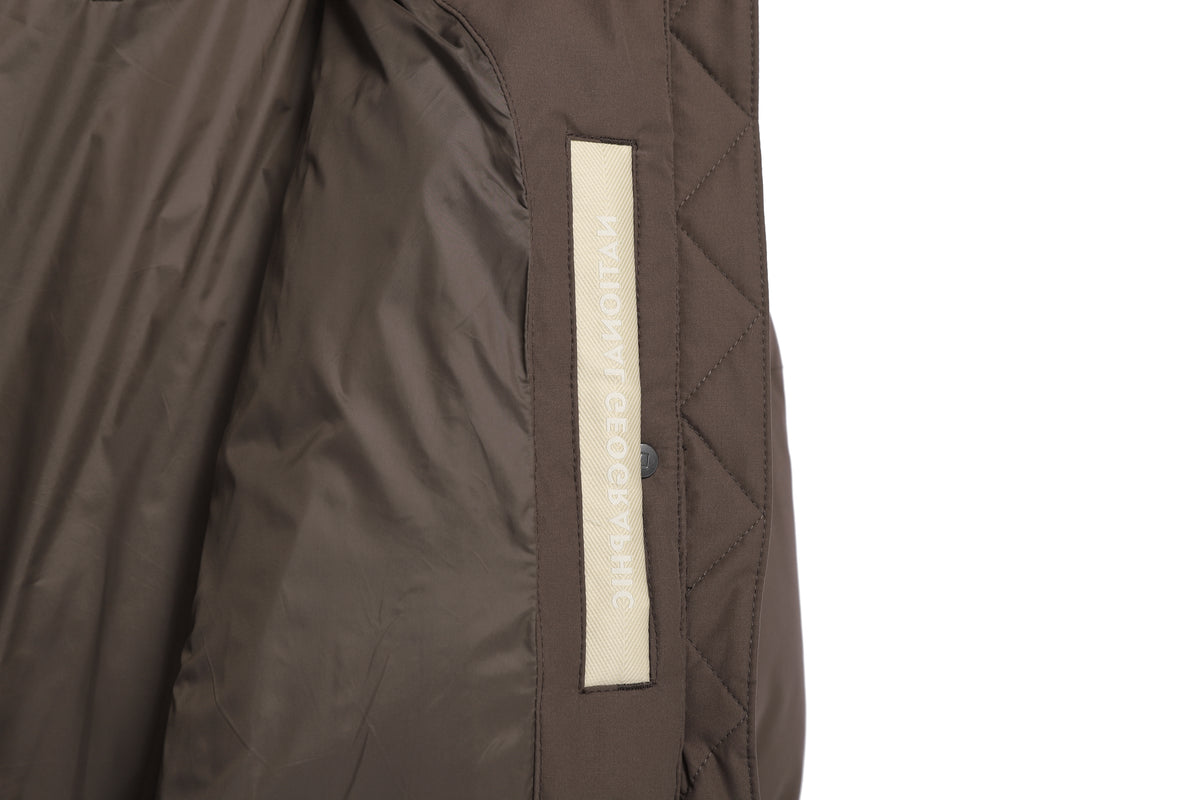 Women's Mid-String Hooded Duck Down Jacket