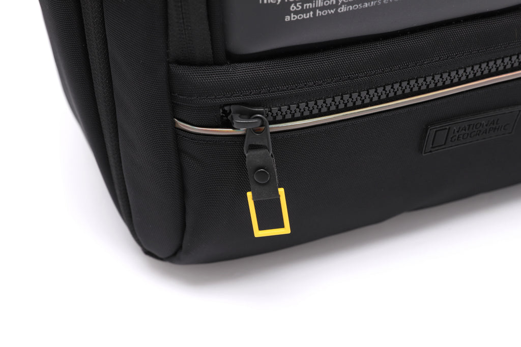 Kids Lucca Backpack W/ Molded Mini Pouch- Carbon Black