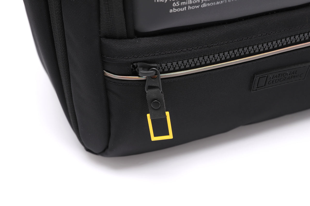 Kids Lucca Backpack W/ Molded Mini Pouch- Carbon Black