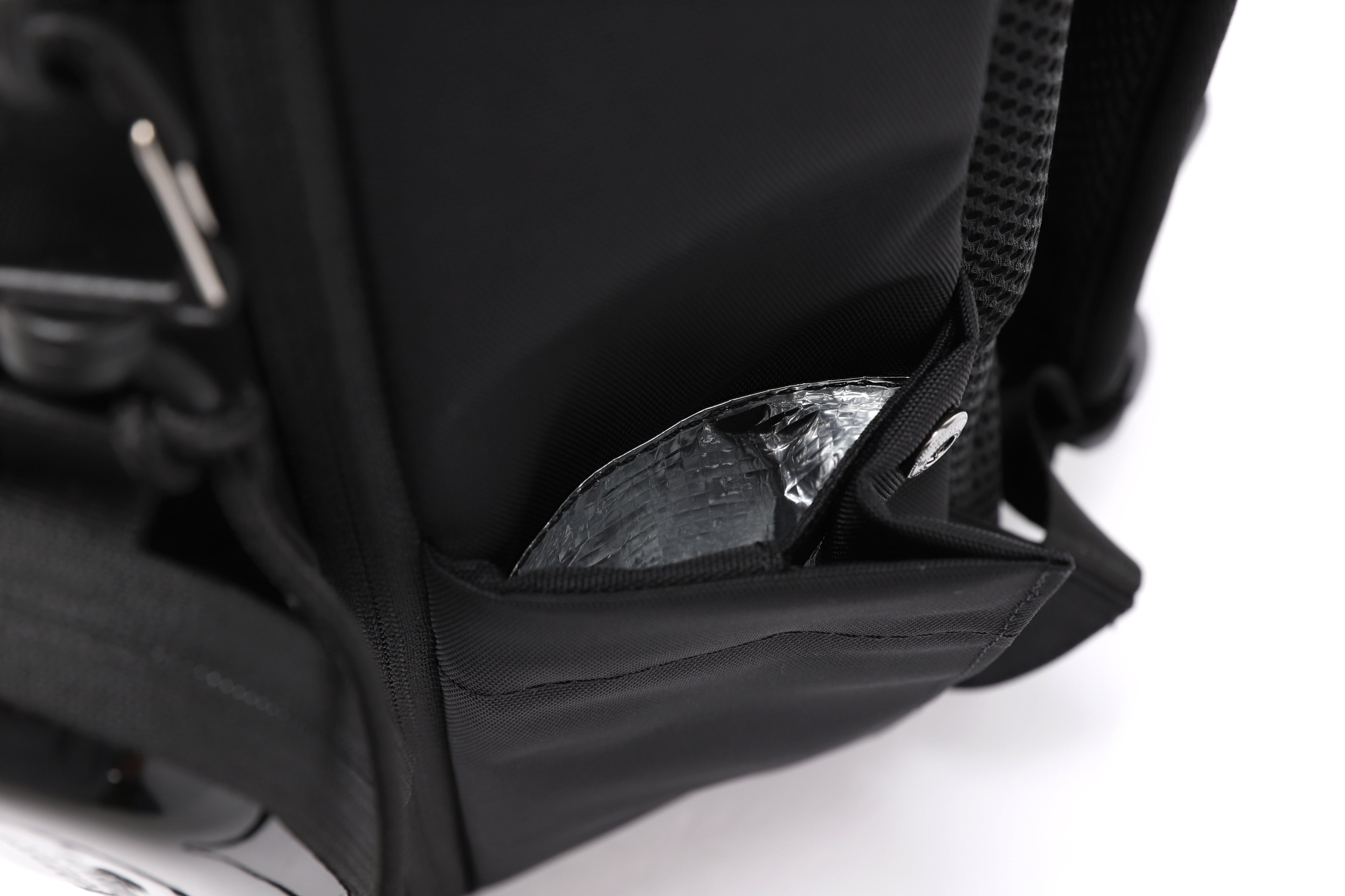 Kids Lucca Backpack W/ Molded Mini Pouch- Carbon Black