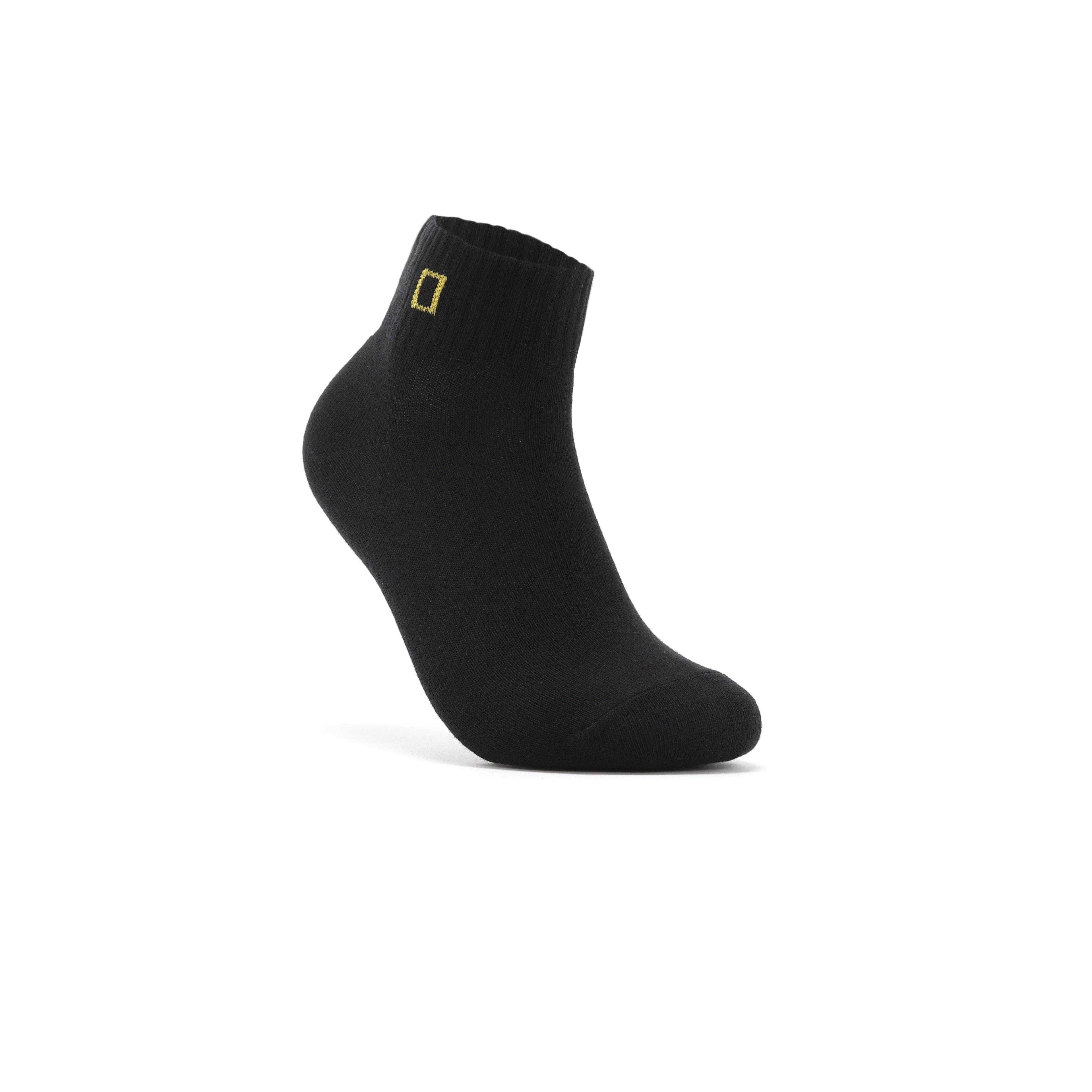 Unisex Ankle Socks 3 Pack Bundle- Black