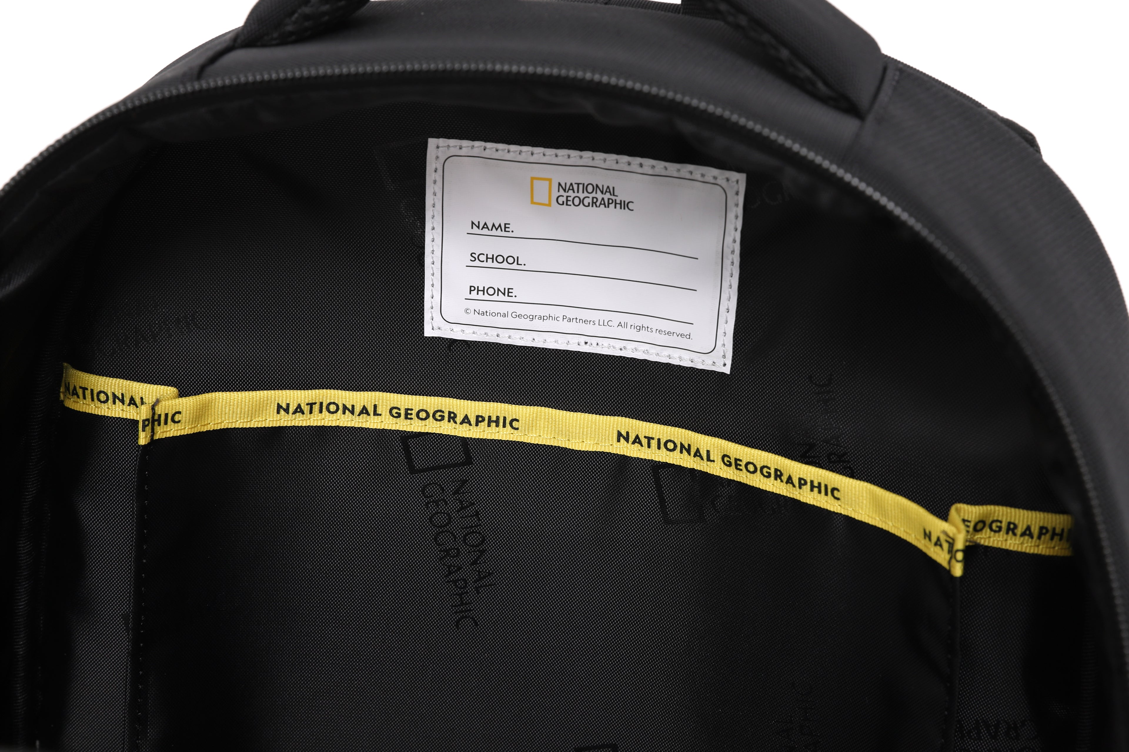 Kids Lucca Backpack W/ Molded Mini Pouch- Carbon Black