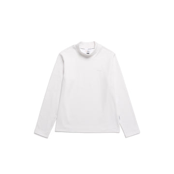 WOMEN'S WINTER TURTLENECK T-SHIRT- WHITE