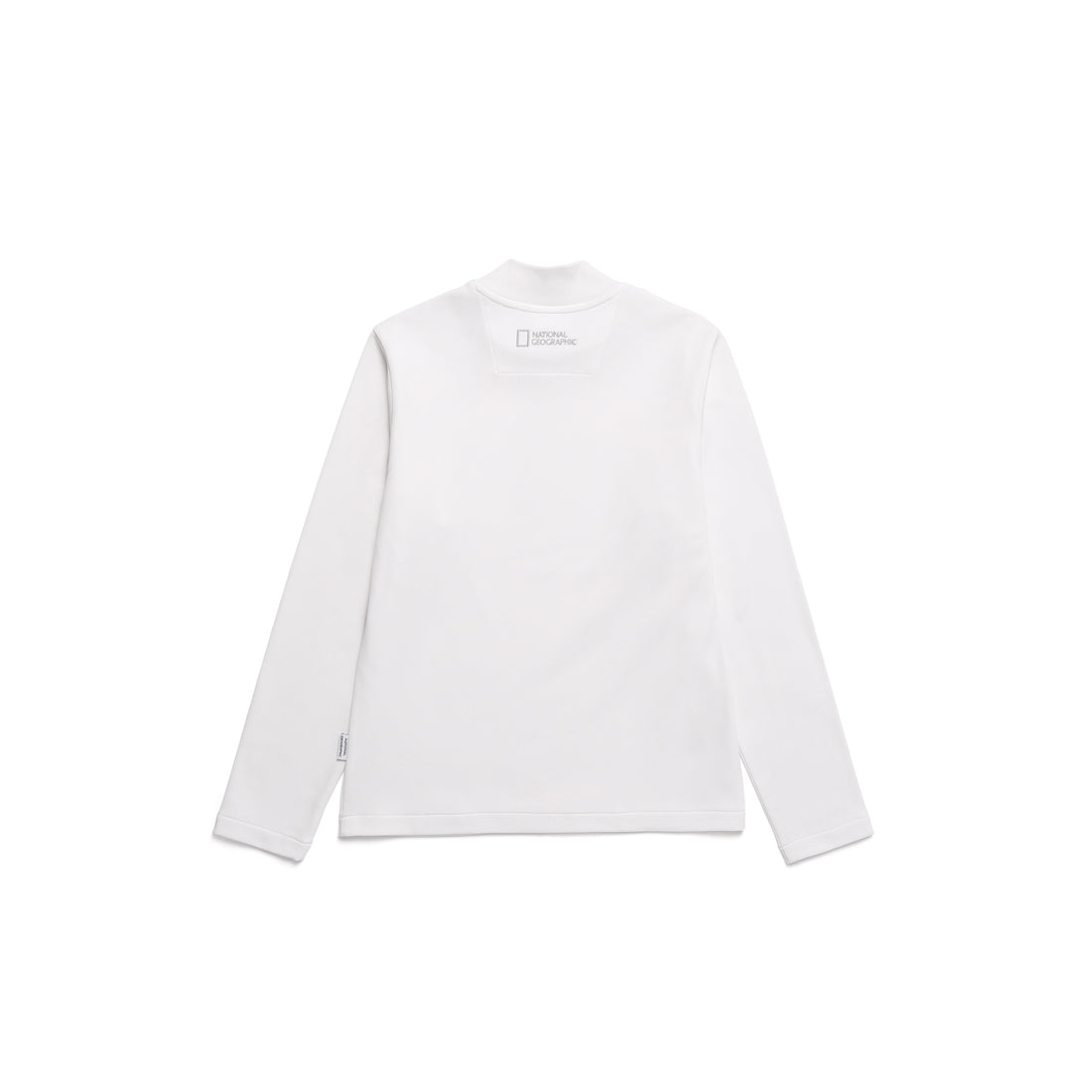 WOMEN'S WINTER TURTLENECK T-SHIRT- WHITE