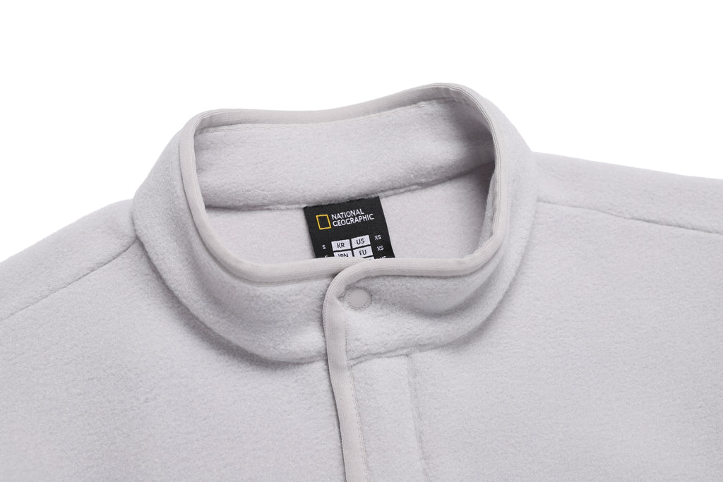Unisex [Polartec] Naos Half-Zip Sweatshirt- L/Grey