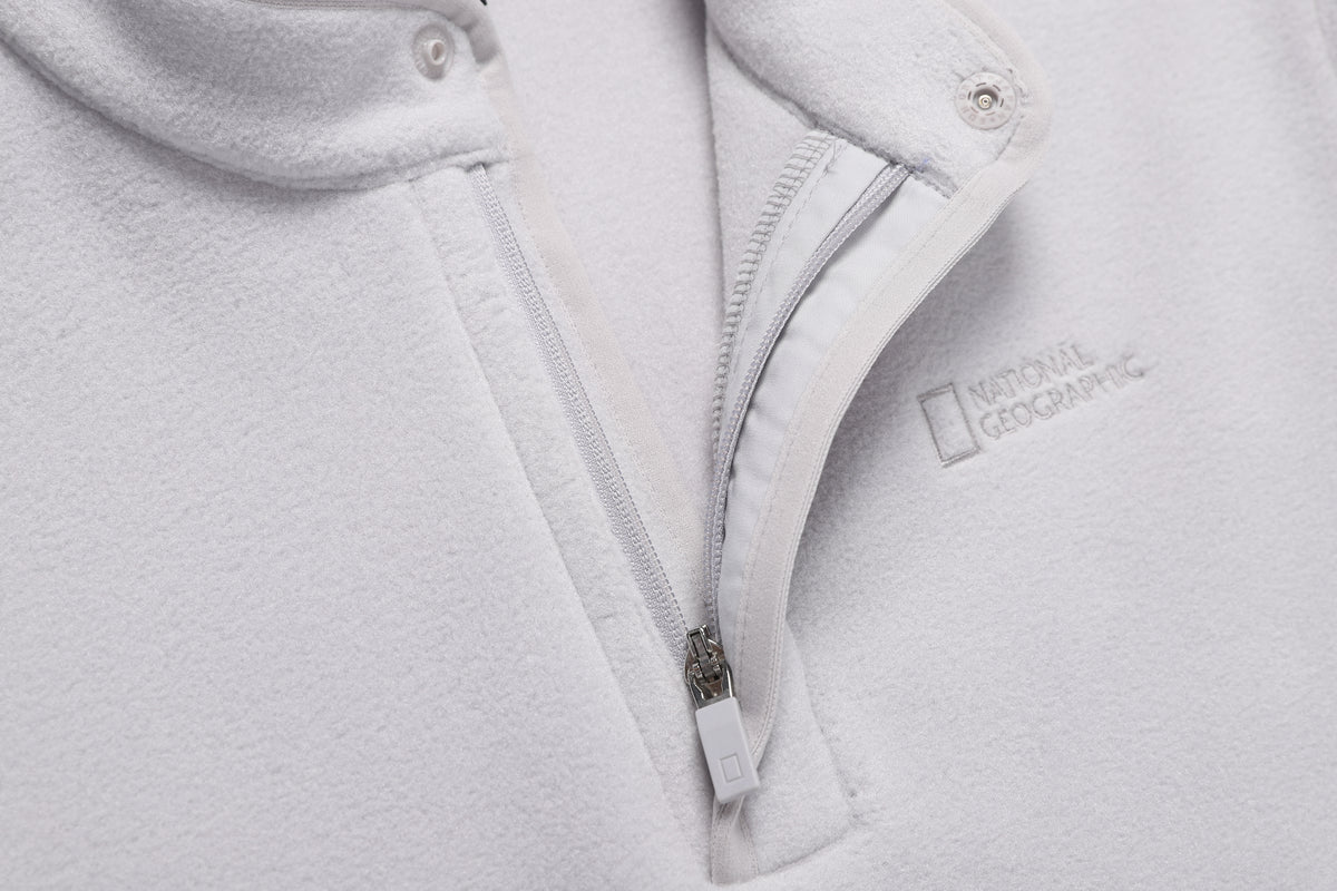 Unisex [Polartec] Naos Half-Zip Sweatshirt- L/Grey