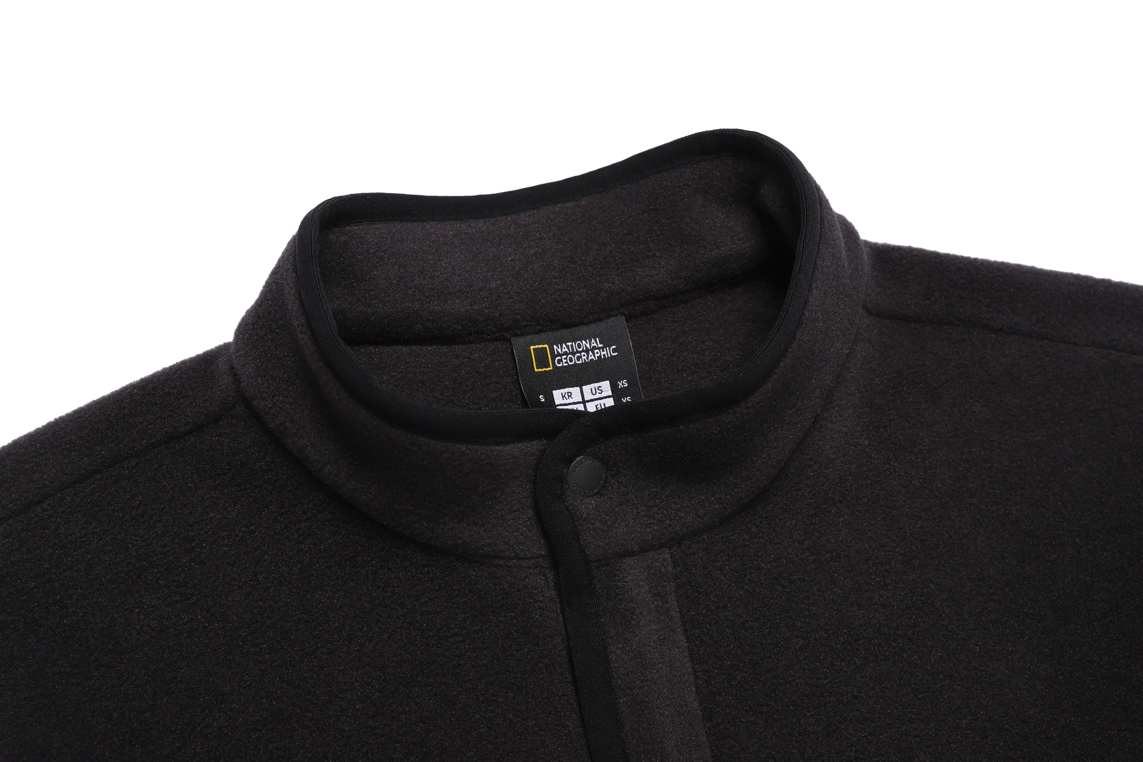 Unisex [Polartec] Naos Half-Zip Sweatshirt- Black