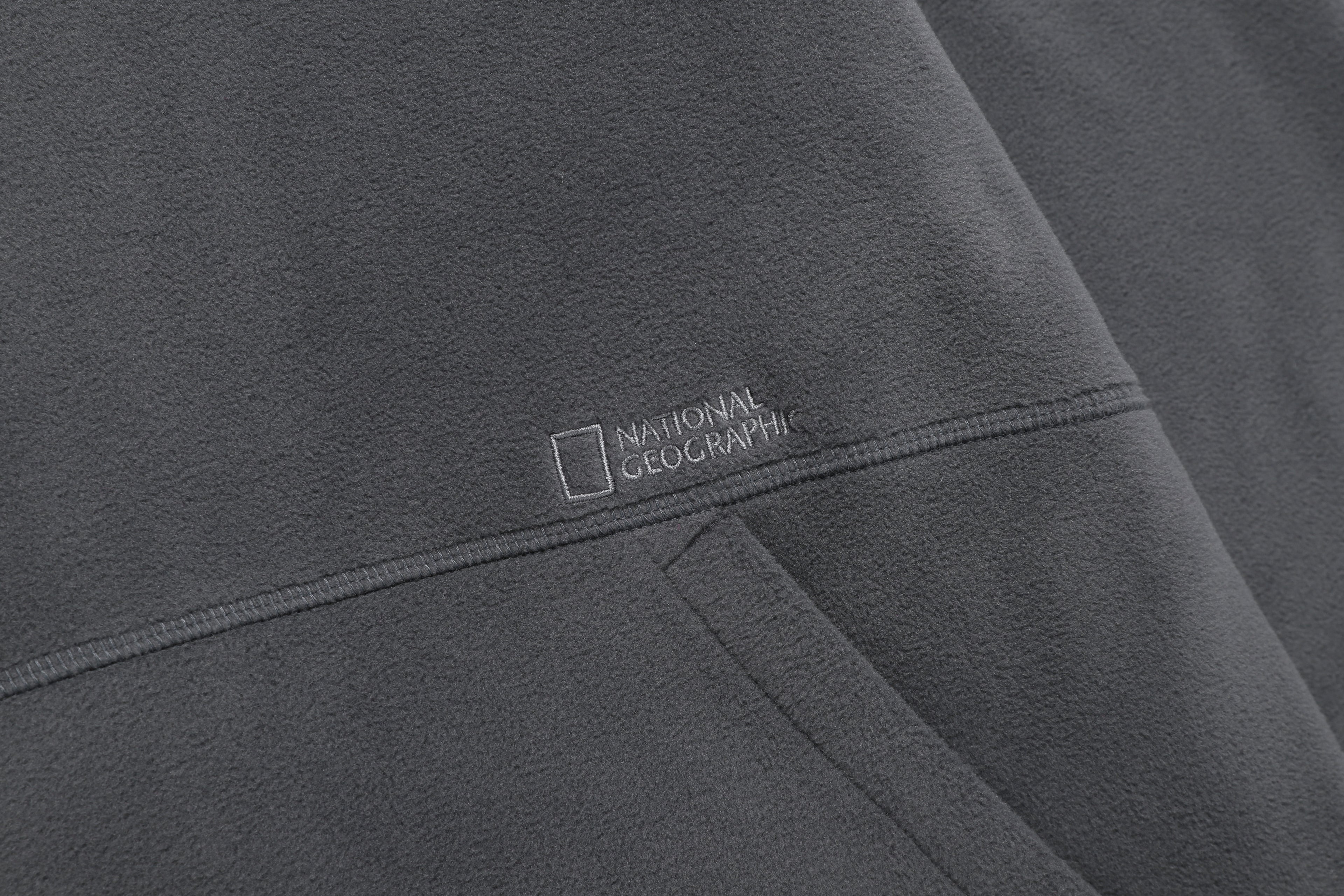 Women'S [Polartec] Naos Fleece Half Zip Up Hoodie- Iron Grey