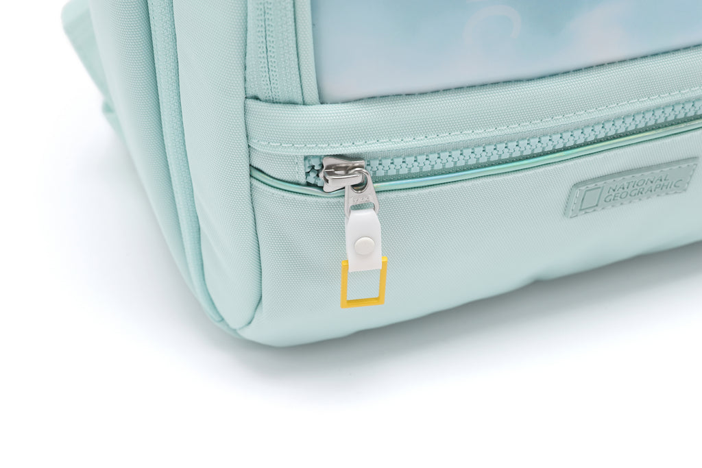 Kids Lucca Backpack W/ Molded Mini Pouch- Mint