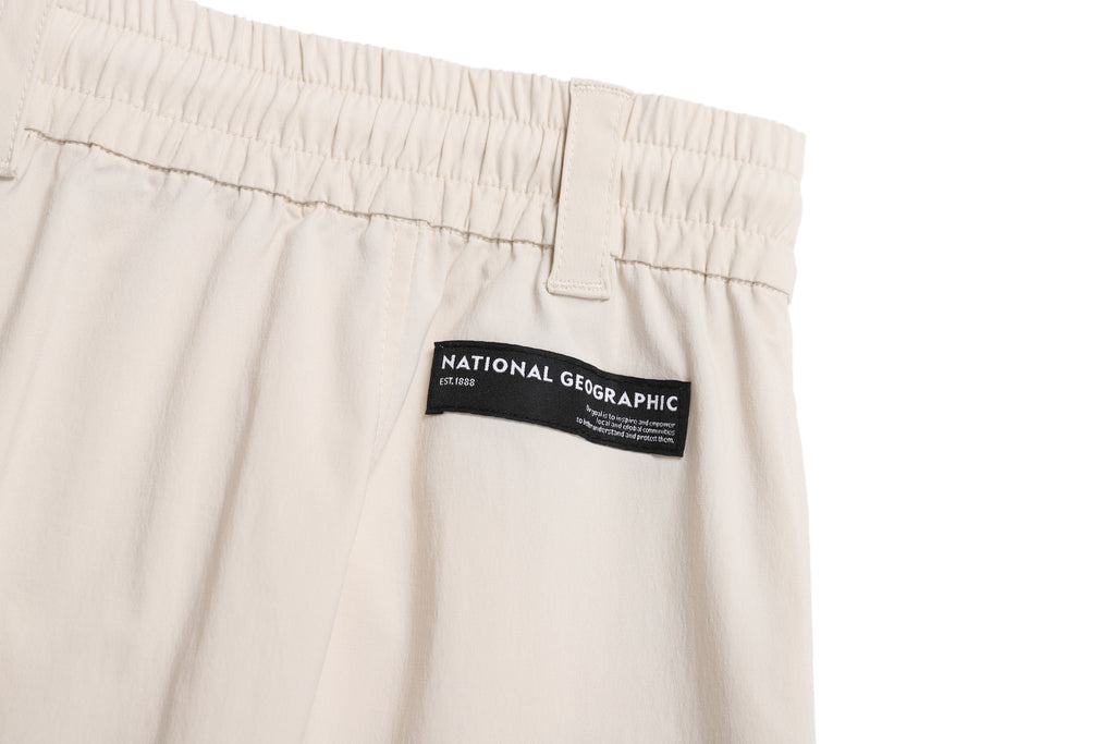 Women'S Woven Cargo Skirt- L/Beige