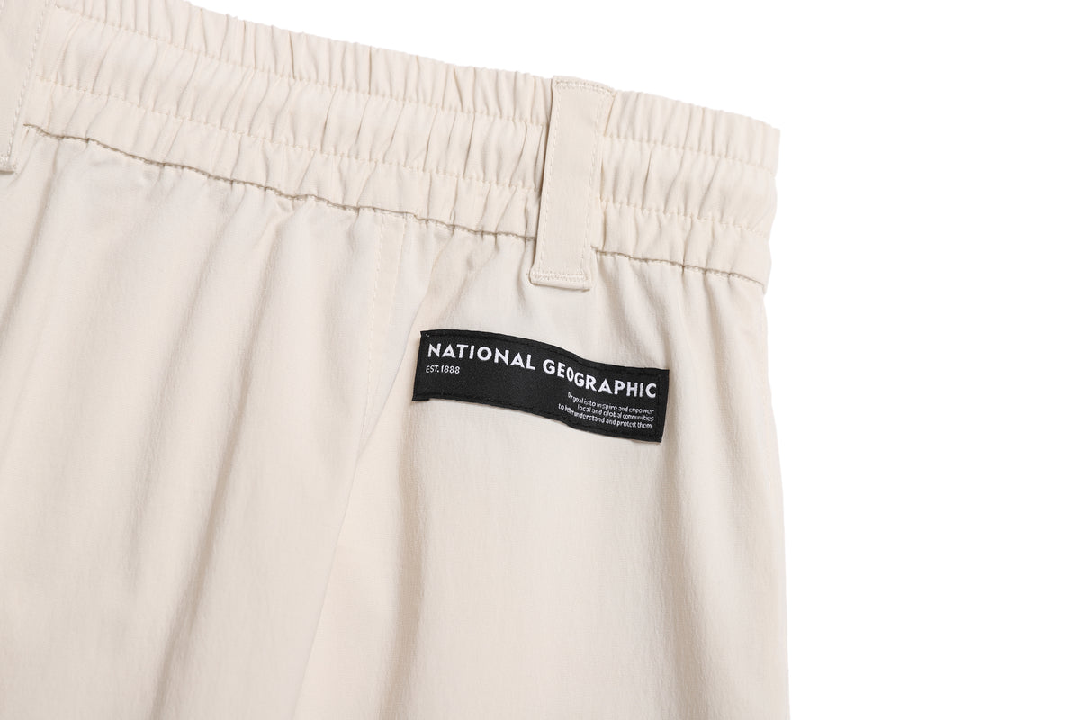 Women'S Woven Cargo Skirt- L/Beige