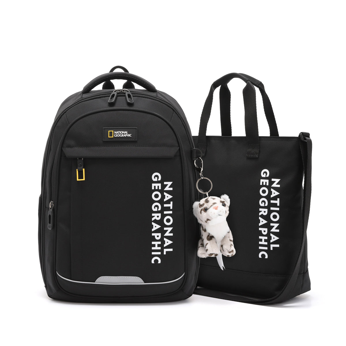 Newby Kids Backpack W Shoe Bag- Black