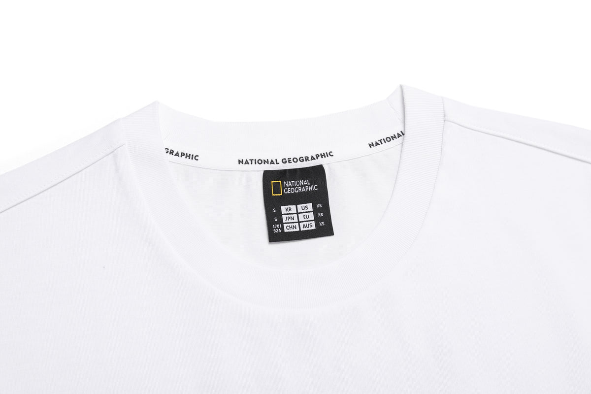 Unisex Treasure Signpost Semi-Over Fit Graphic H/Tee- D/Green