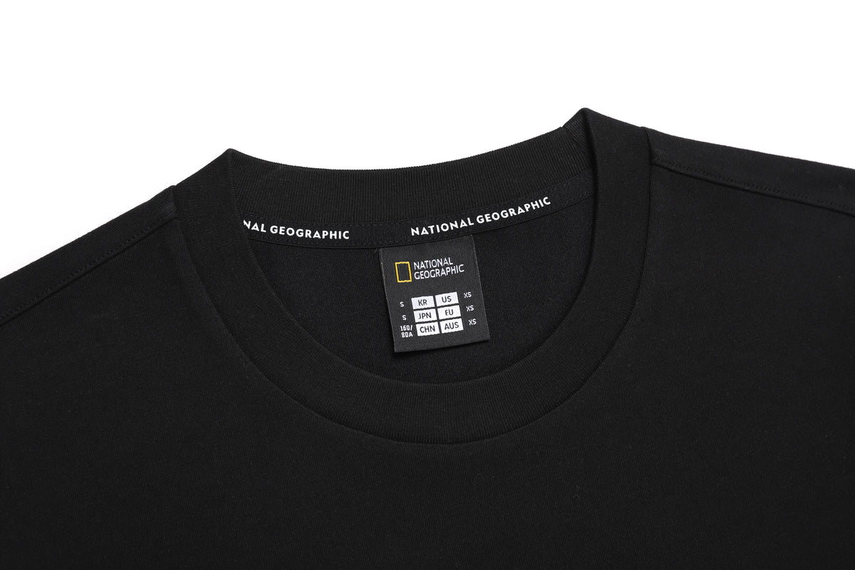 Unisex Treasure Old Van Semi Oversized Graphic Tee- Carbon Black