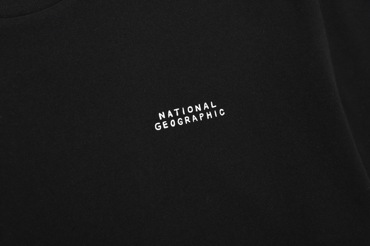 Unisex Treasure Old Van Semi Oversized Graphic Tee- Carbon Black