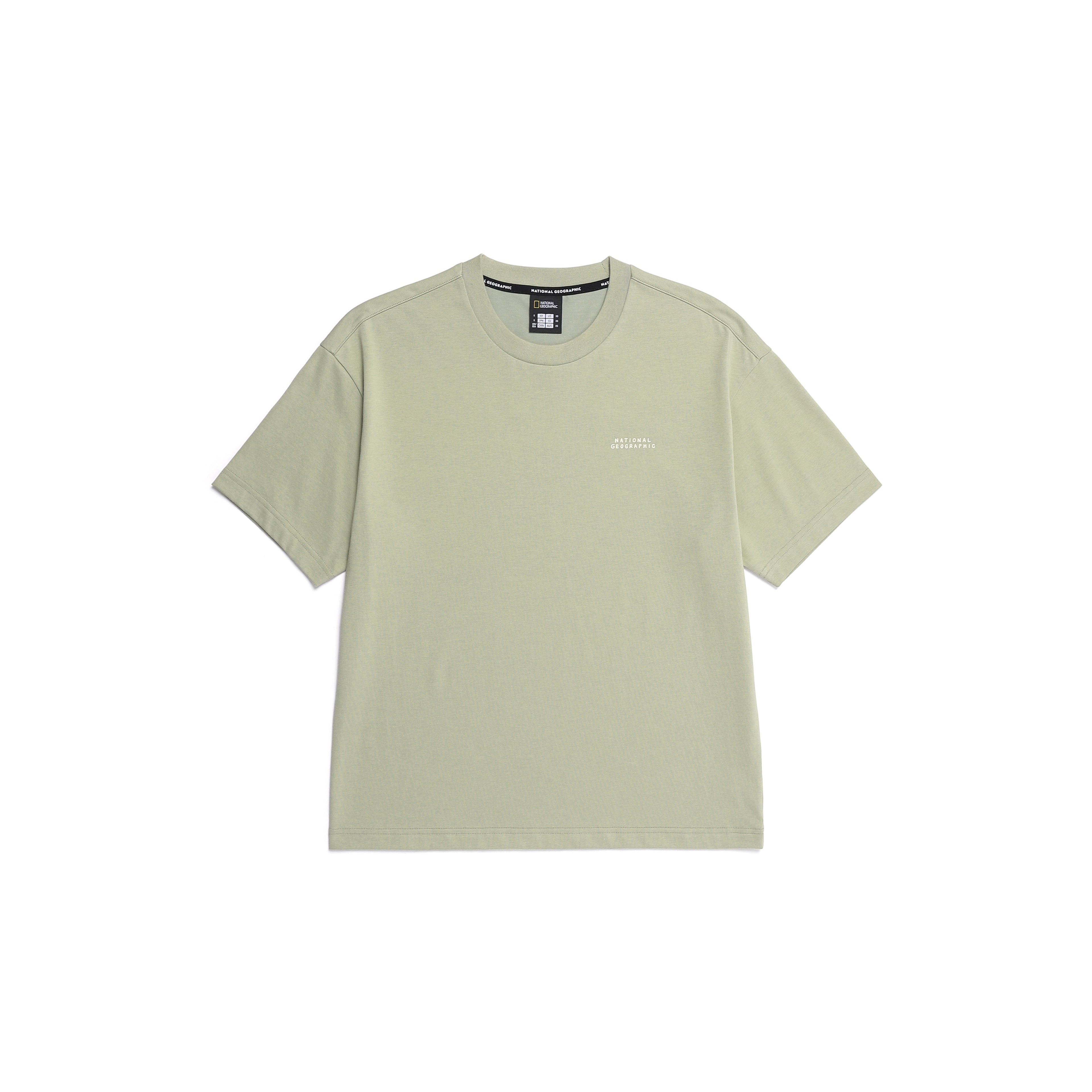 Unisex Treasure Old Van Semi Oversized Graphic Tee- Olive Green