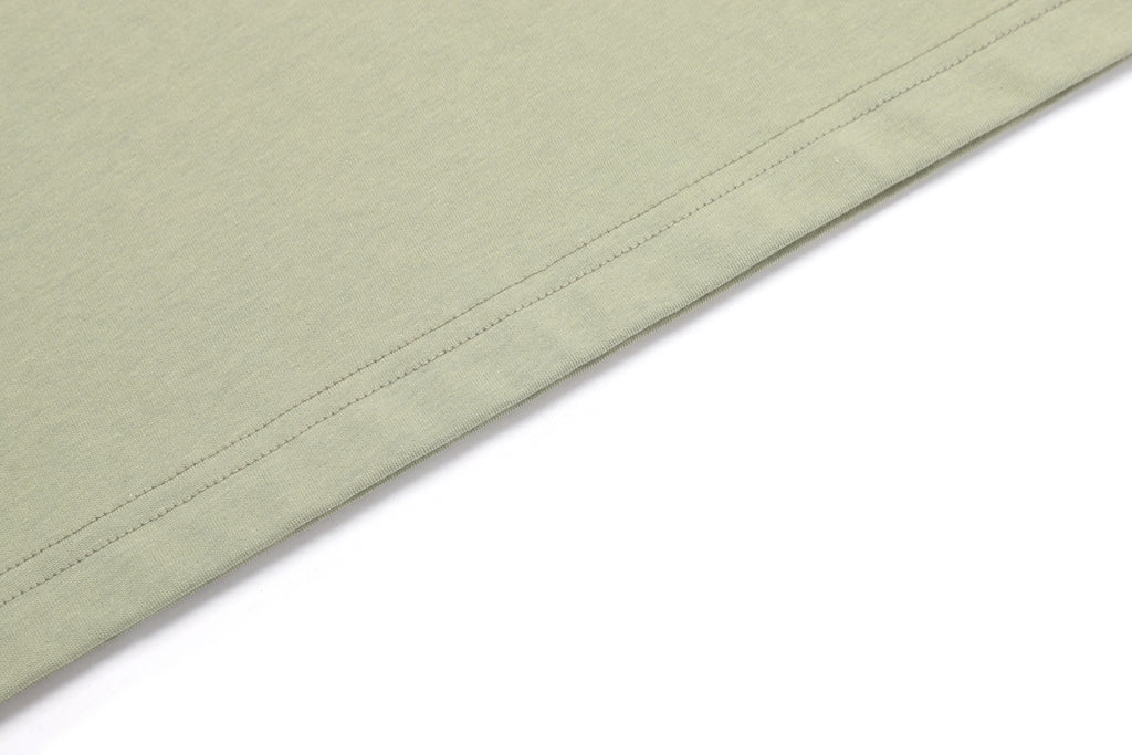 Unisex Treasure Old Van Semi Oversized Graphic Tee- Olive Green