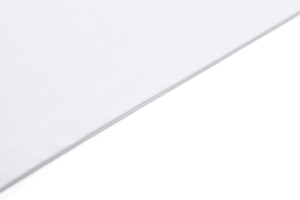 Unisex Regen Constellation Graphic Semi- Oversized T-Shirt- White