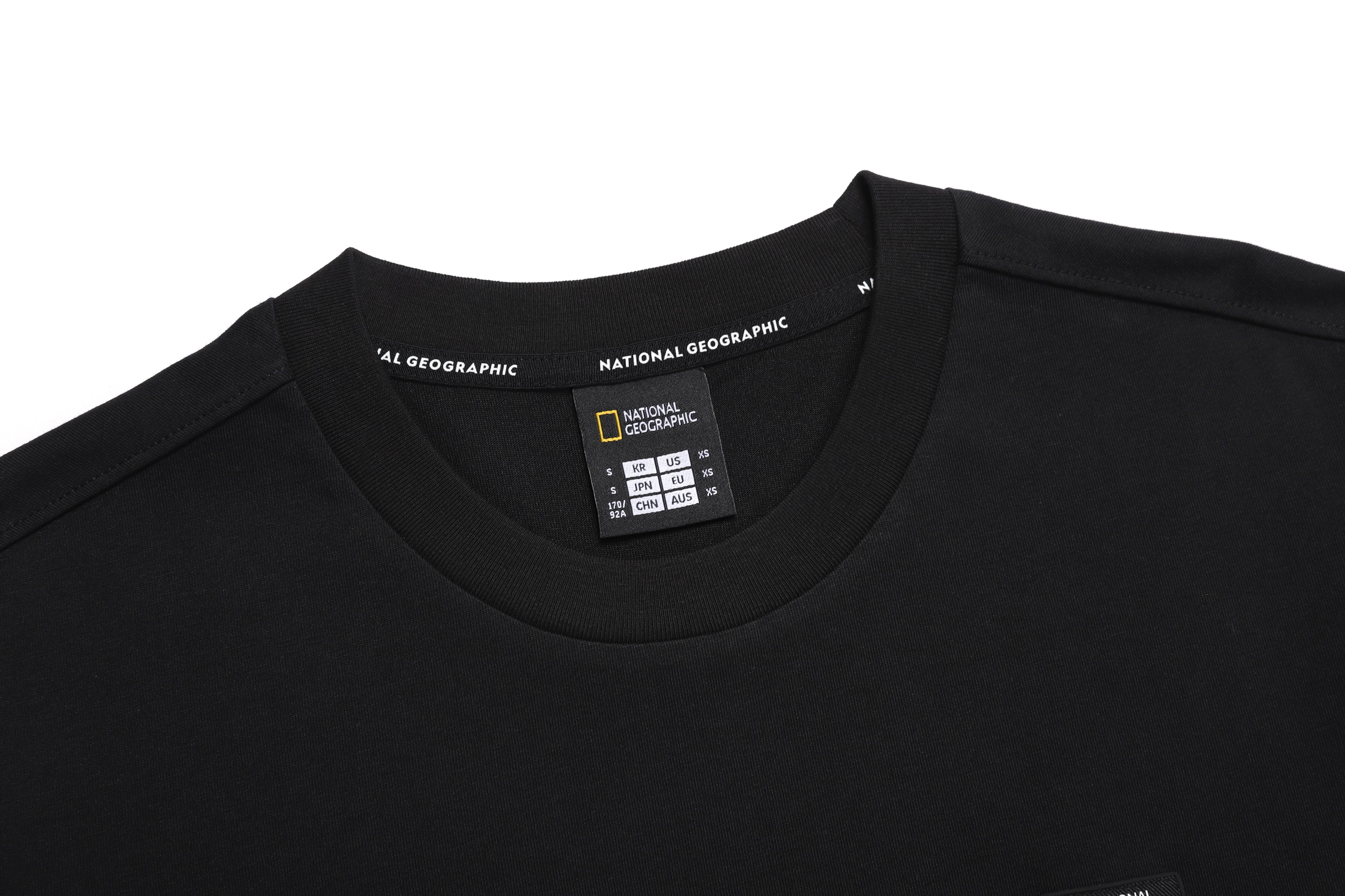 Unisex Regen Constellation Graphic Semi- Oversized T-Shirt- Black