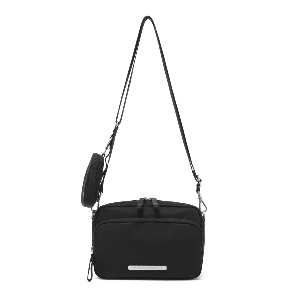 Women's Urban Travel Cross Bag- Black
