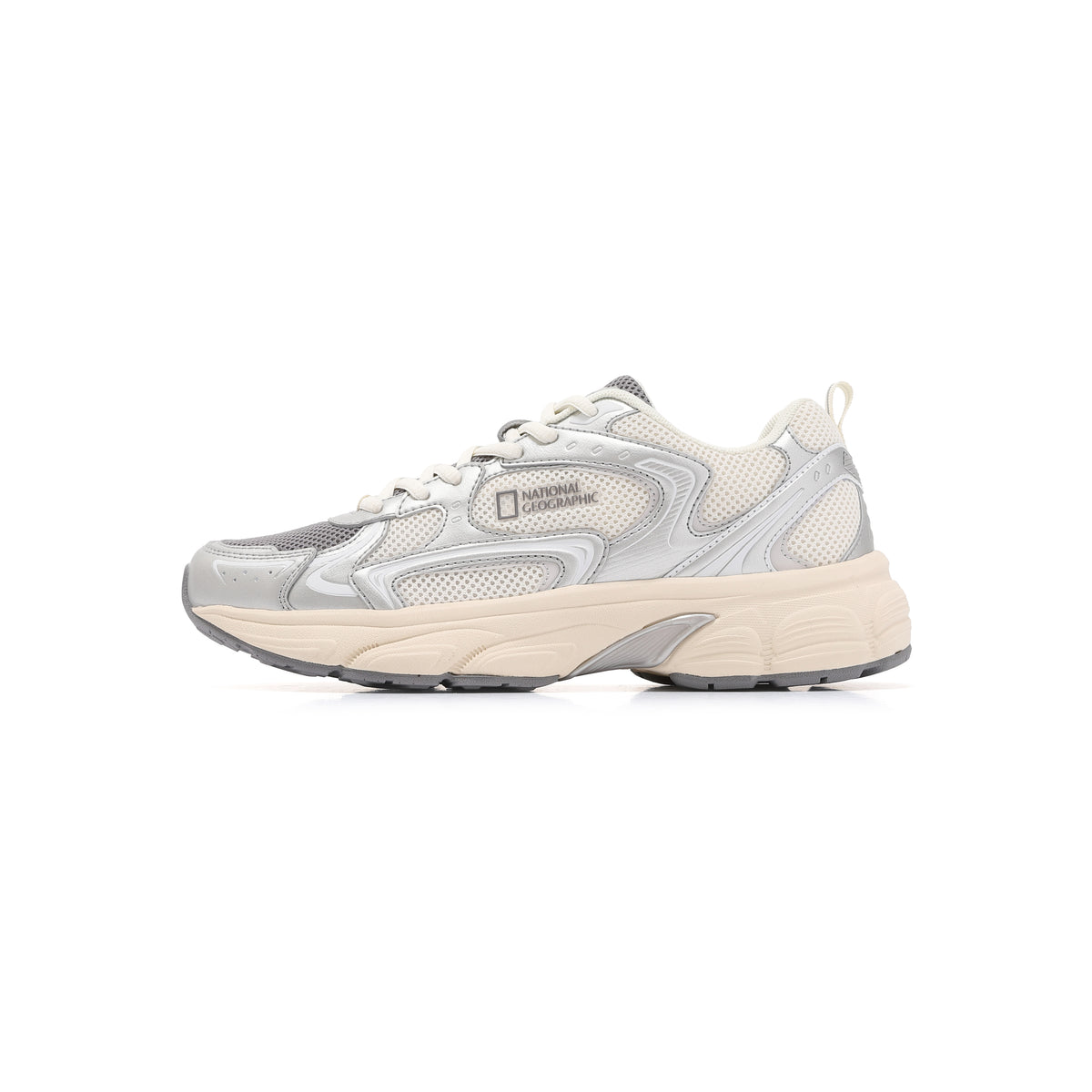 Unisex Contour Freeze Sneakers- Silver