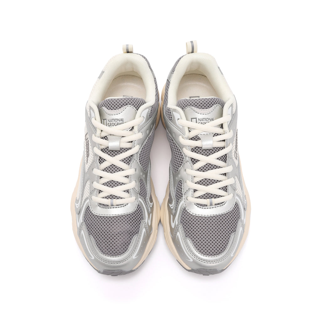 Unisex Contour Freeze Sneakers- Silver