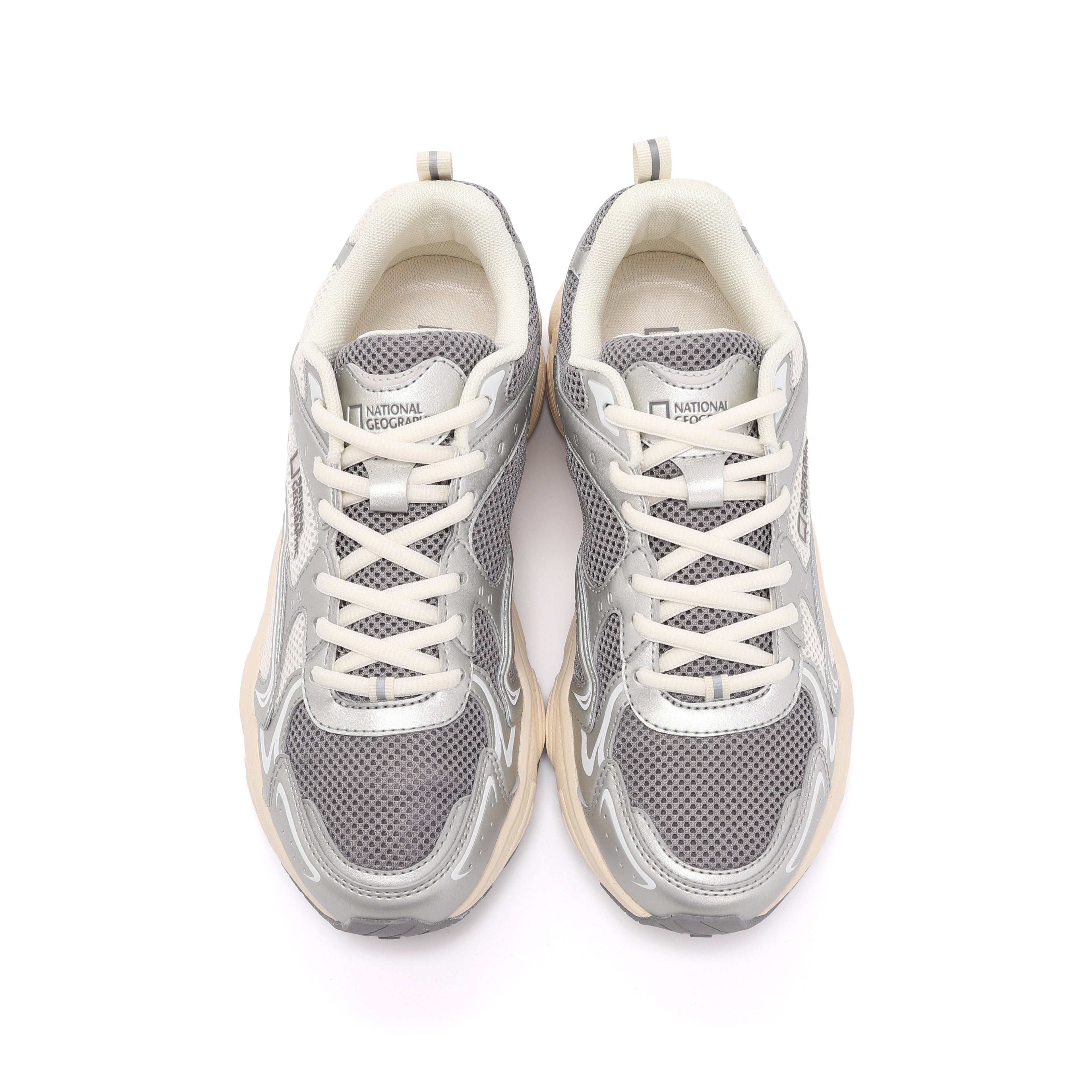 Unisex Contour Freeze Sneakers- Silver