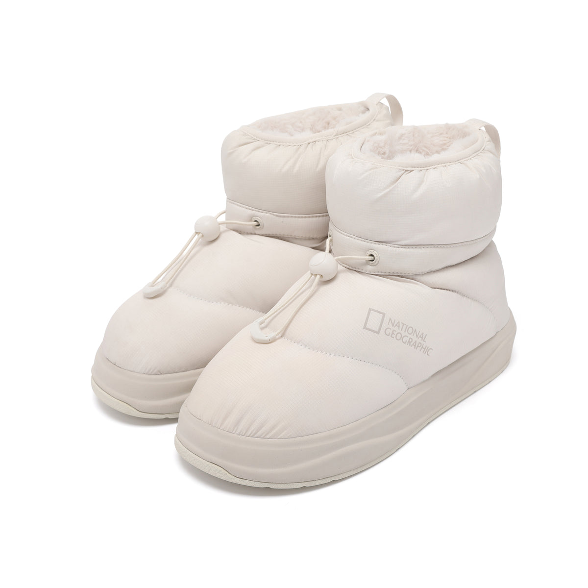 Women'S Fluffy Boots V2- Beige