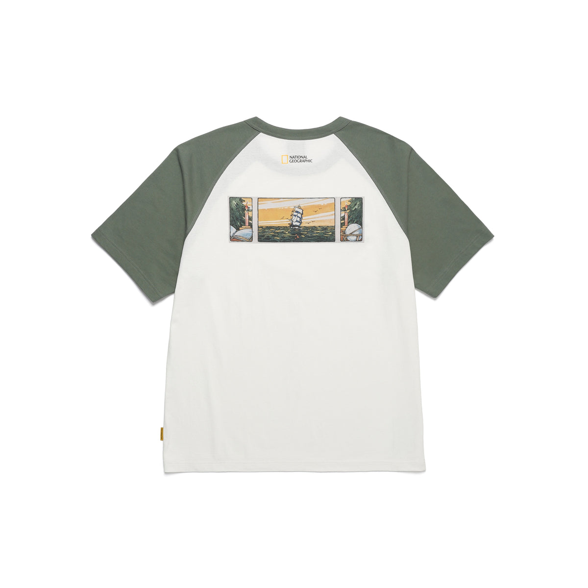 Unisex Archives Expedition Graphic T-Shirt- Khaki