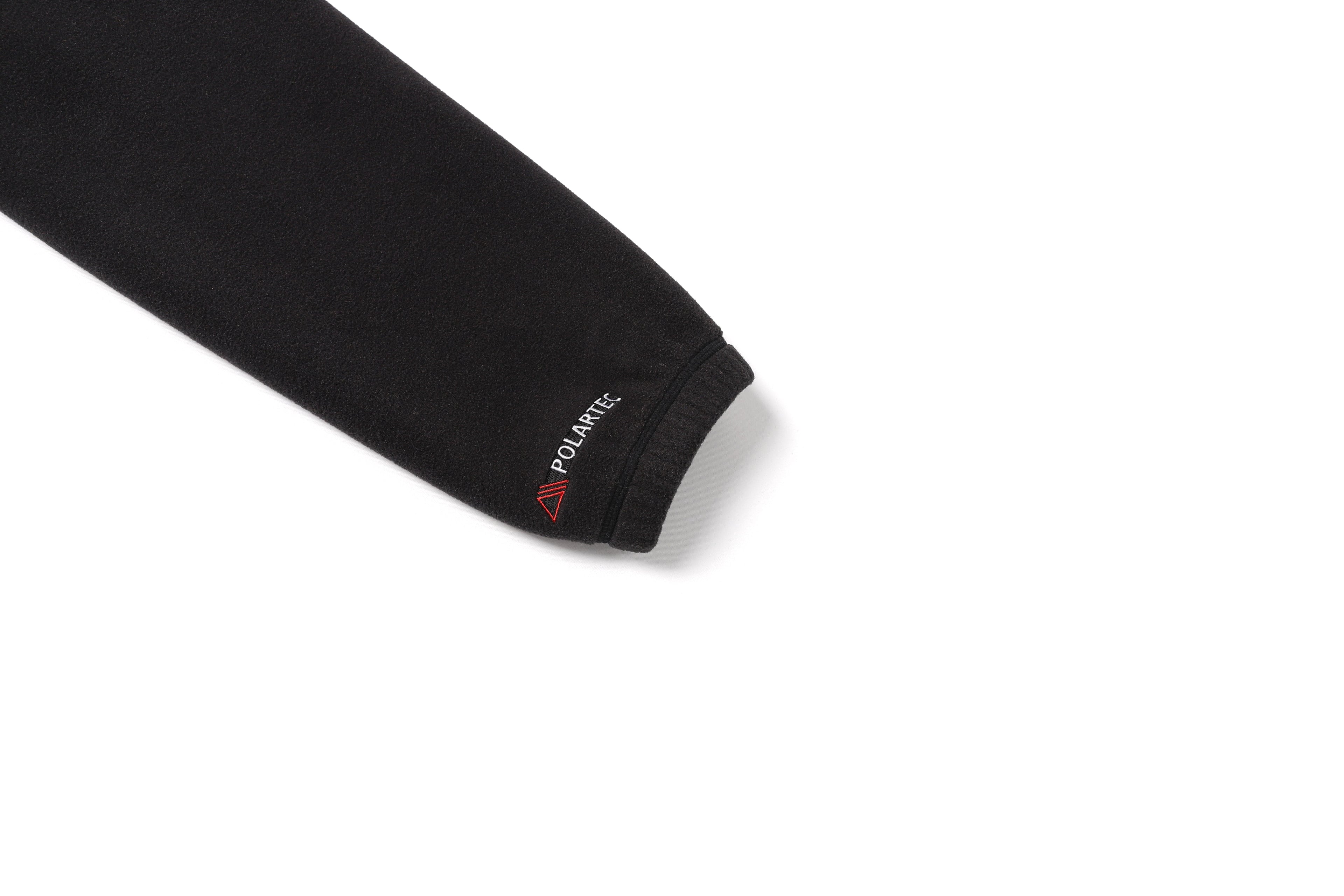 Unisex Polartec Naos Fleece Zip Up Jacket- Carbon Black