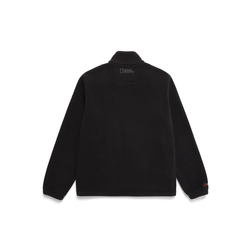 Unisex Polartec Naos Fleece Zip Up Jacket- Carbon Black