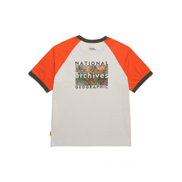 UNISEX ARCHIVES BUTTERFLY GRAPHIC- ORANGE