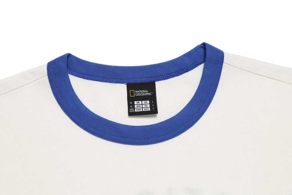 Unisex Archives Expedition Ringer Shirt- White