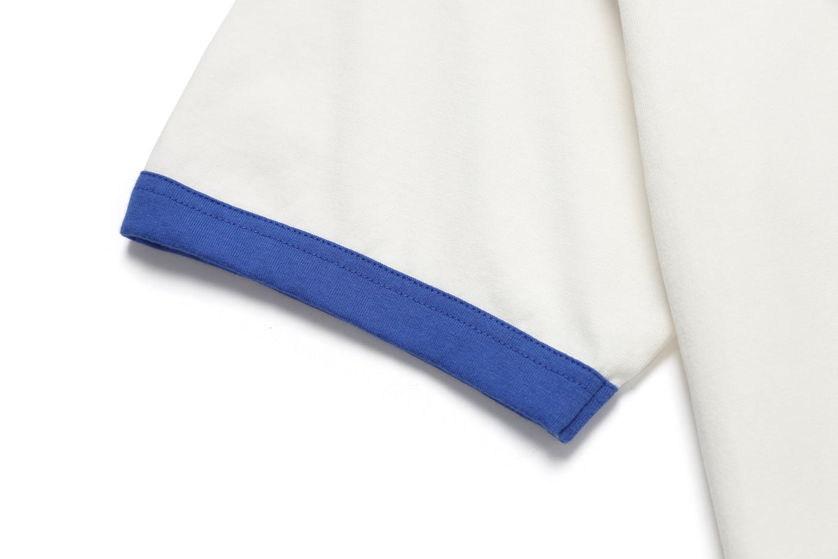 Unisex Archives Expedition Ringer Shirt- White