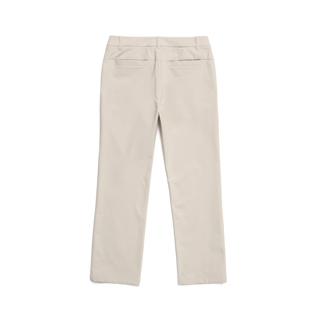 WOMEN'S SUPER STRETCHY COTTON-FLEECE PANTS- L/BEIGE