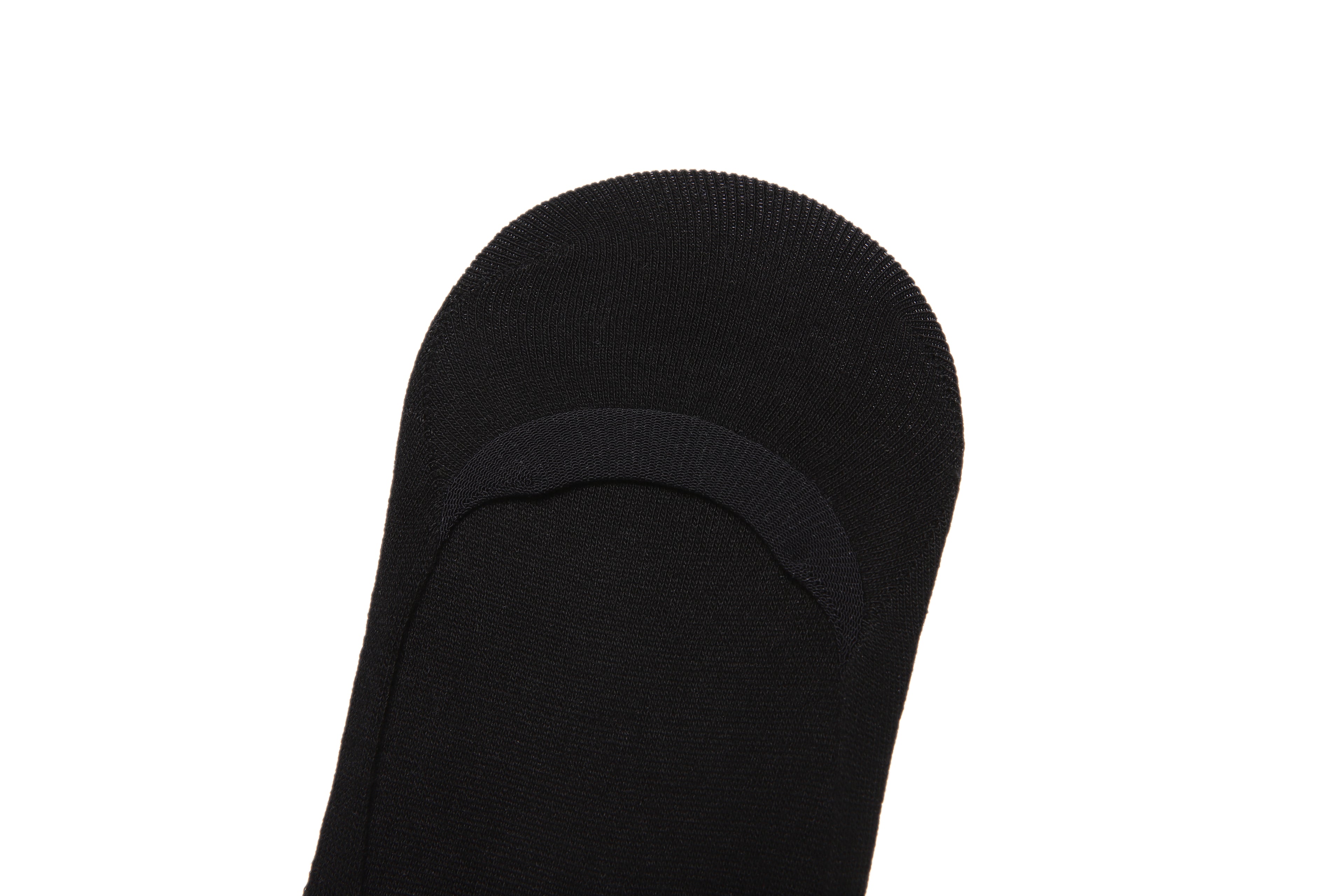 Unisex Footsie Socks-Black