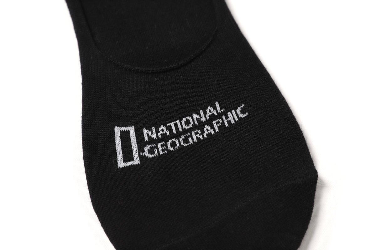 Unisex Footsie Socks-Black