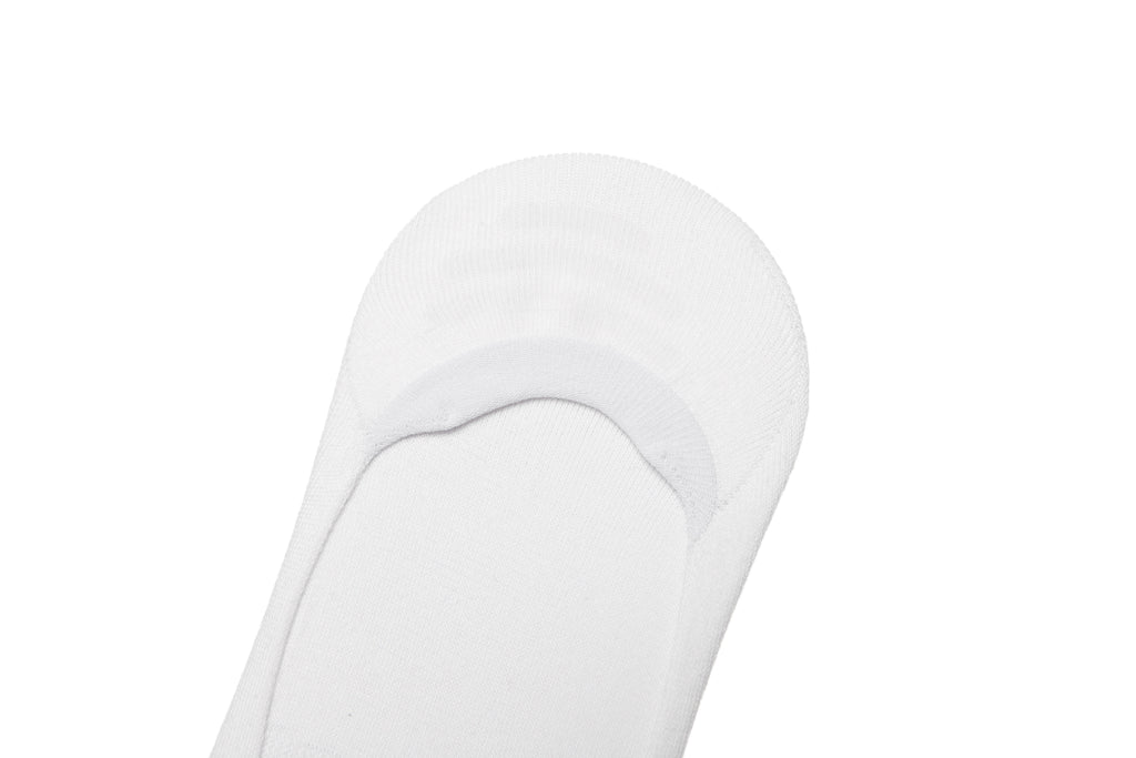 Unisex Footsie Socks- White
