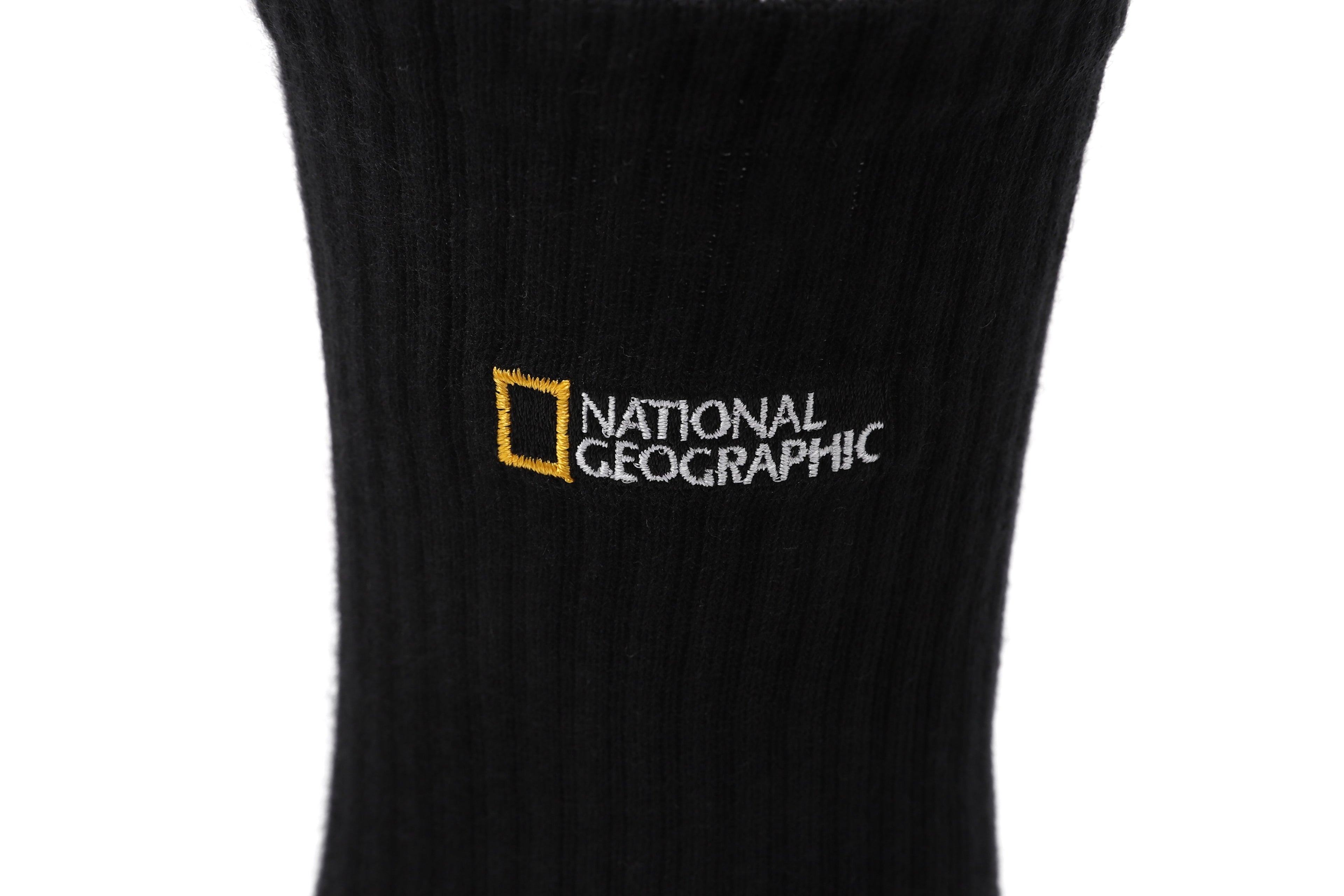 Unisex Logo Basic Socks- Black