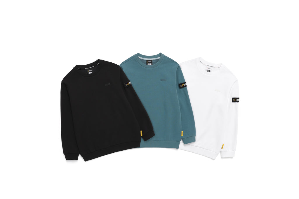 Kids Sweatshirt With Patch Logo