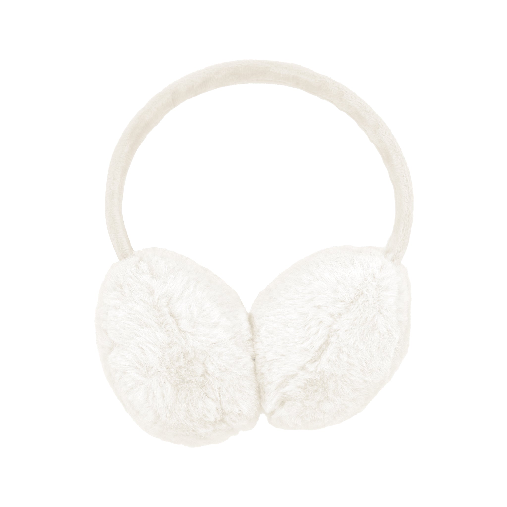 KIDS BICHON EAR WARMER- IVORY
