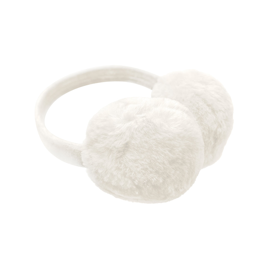 KIDS BICHON EAR WARMER- IVORY