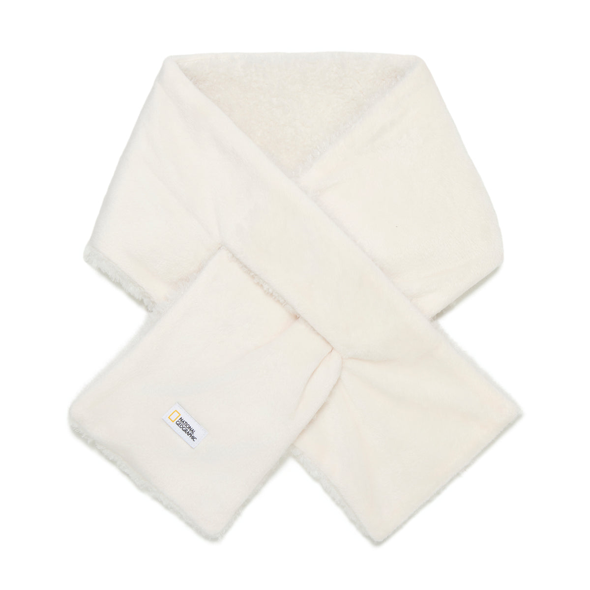 Kids Fur Neck Warmer- Ivory