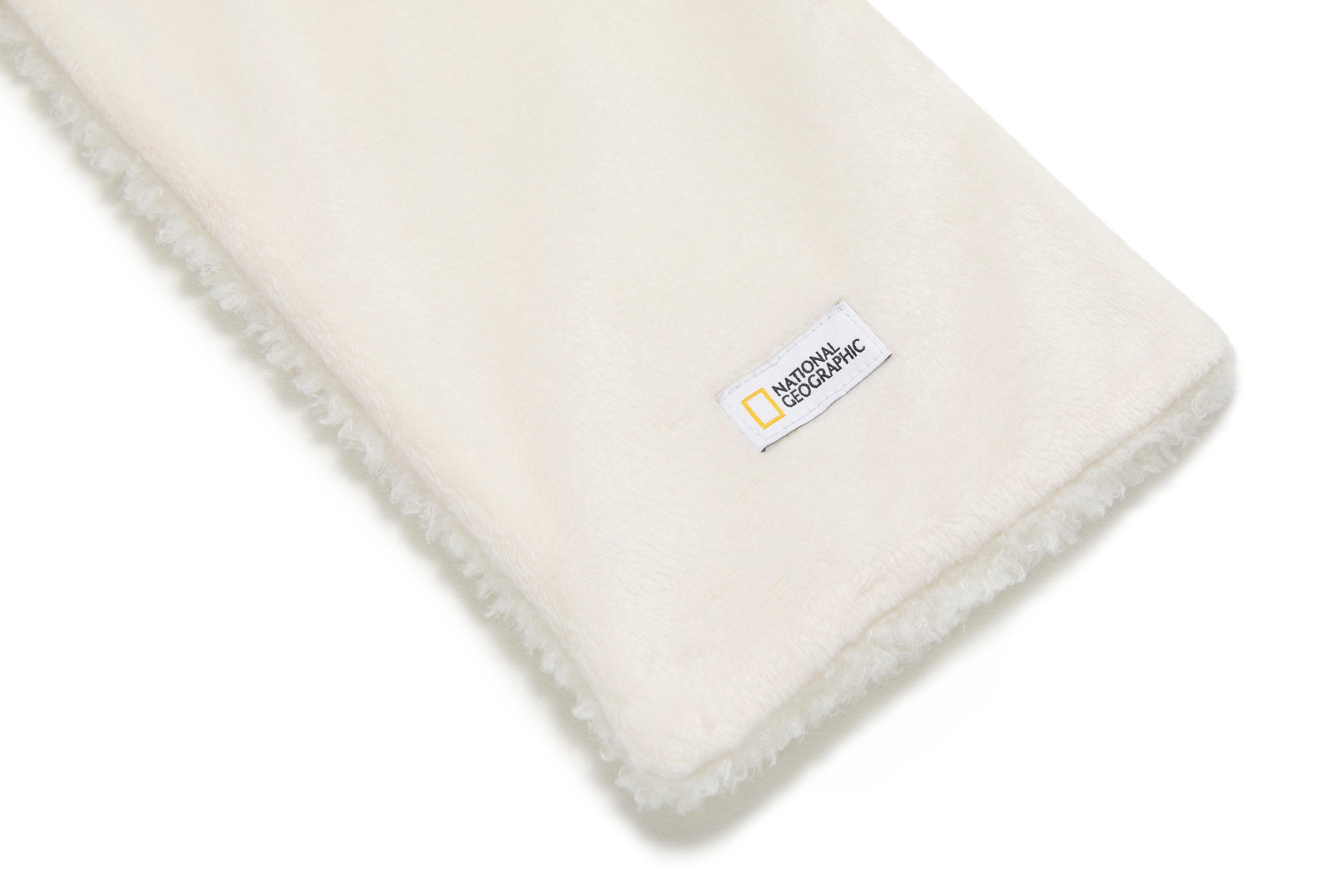 Kids Fur Neck Warmer- Ivory